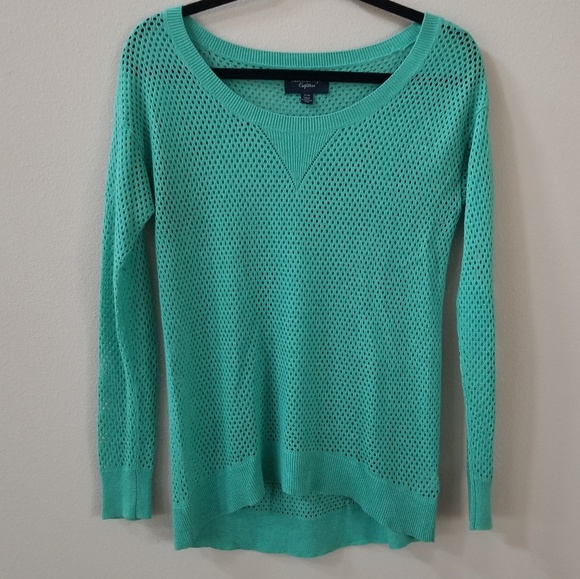 American Eagle Outfitters | open knit sweater